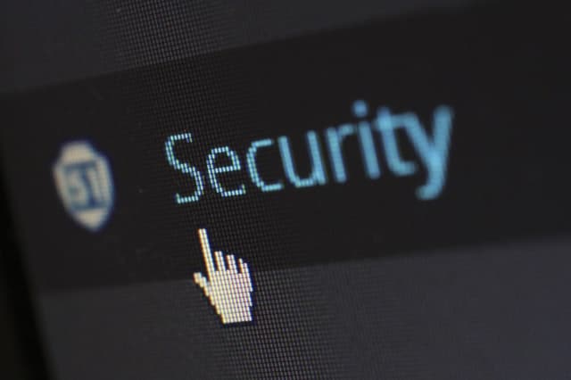 Cybersecurity on a website
