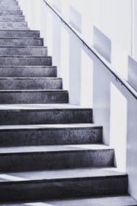 stairs-grayscale